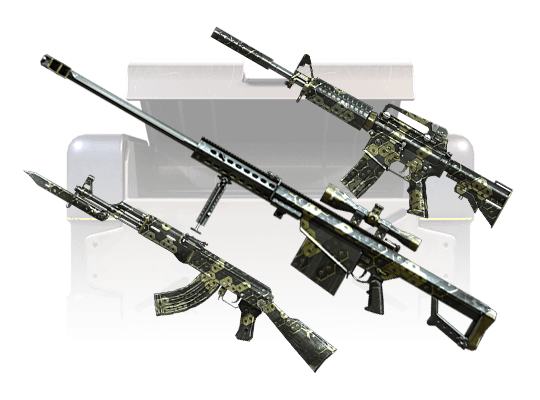 Octagon Camo Crate